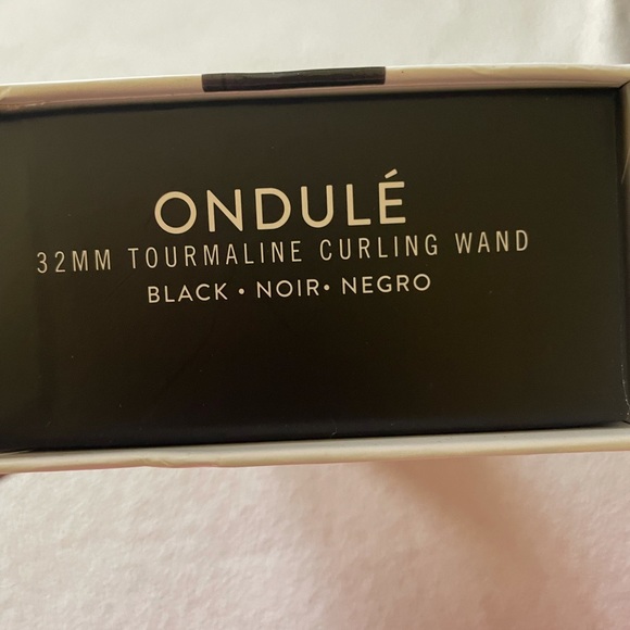 Ondulè White 32mm Tourmaline Curling Wand - Picture 3 of 3